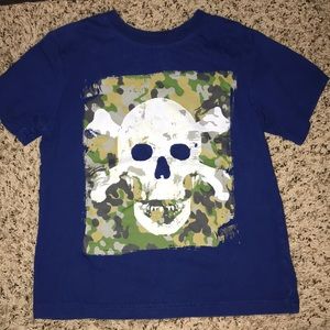 Children’s Place Camo Skull Tee